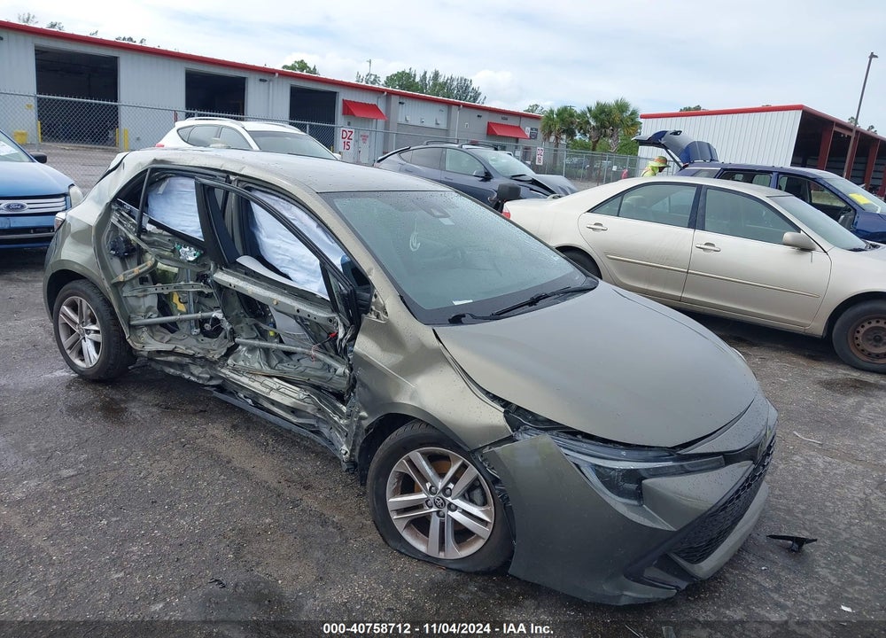 2019 TOYOTA COROLLA SE VIN: JTNK4RBE4K3044915