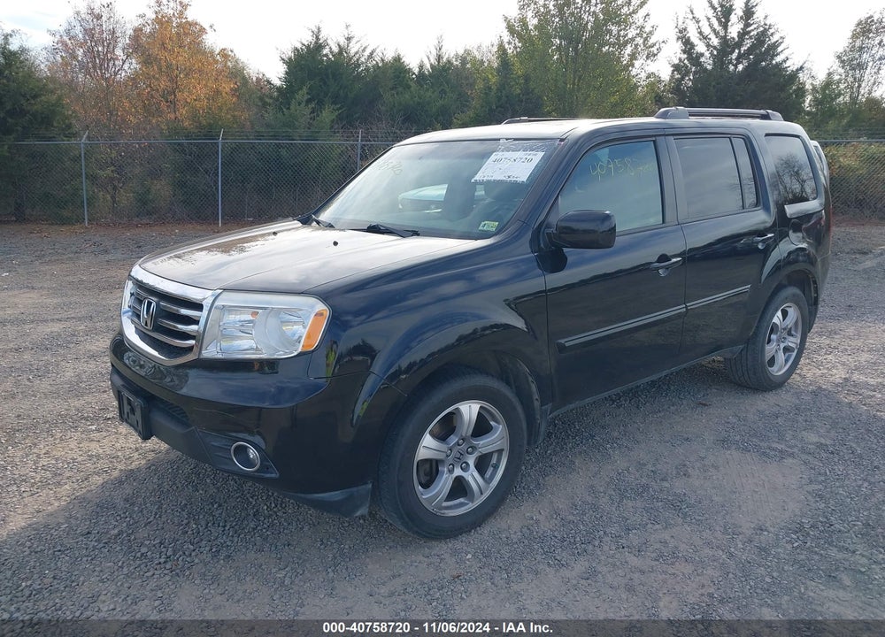 2012 HONDA PILOT EX VIN: 5FNYF4H48CB009017