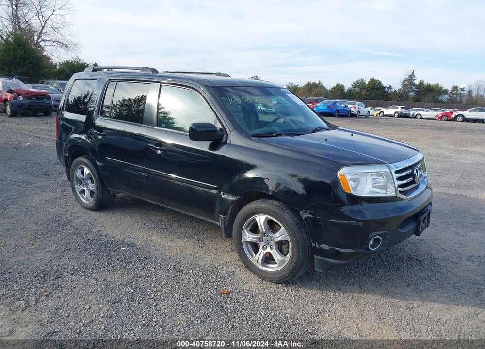 2012 HONDA PILOT EX VIN: 5FNYF4H48CB009017