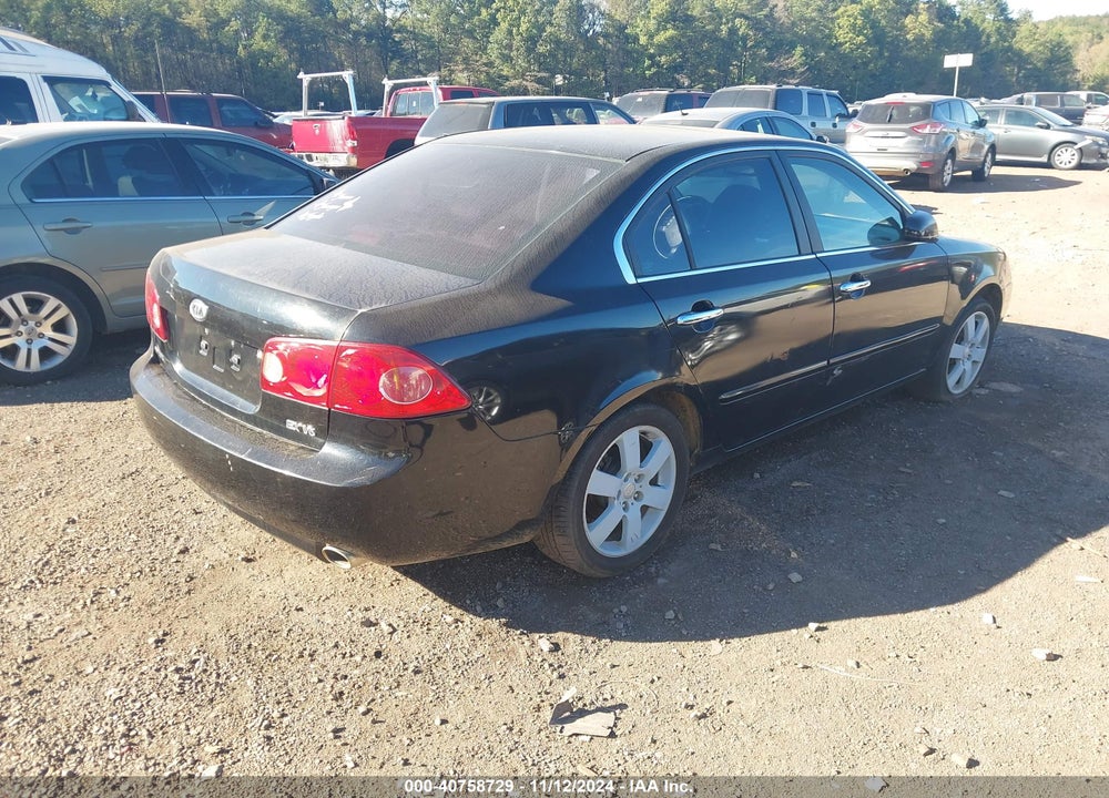 2006 KIA OPTIMA EX V6 (NEW)/LX V6 (NEW) VIN: KNAGE124565069992