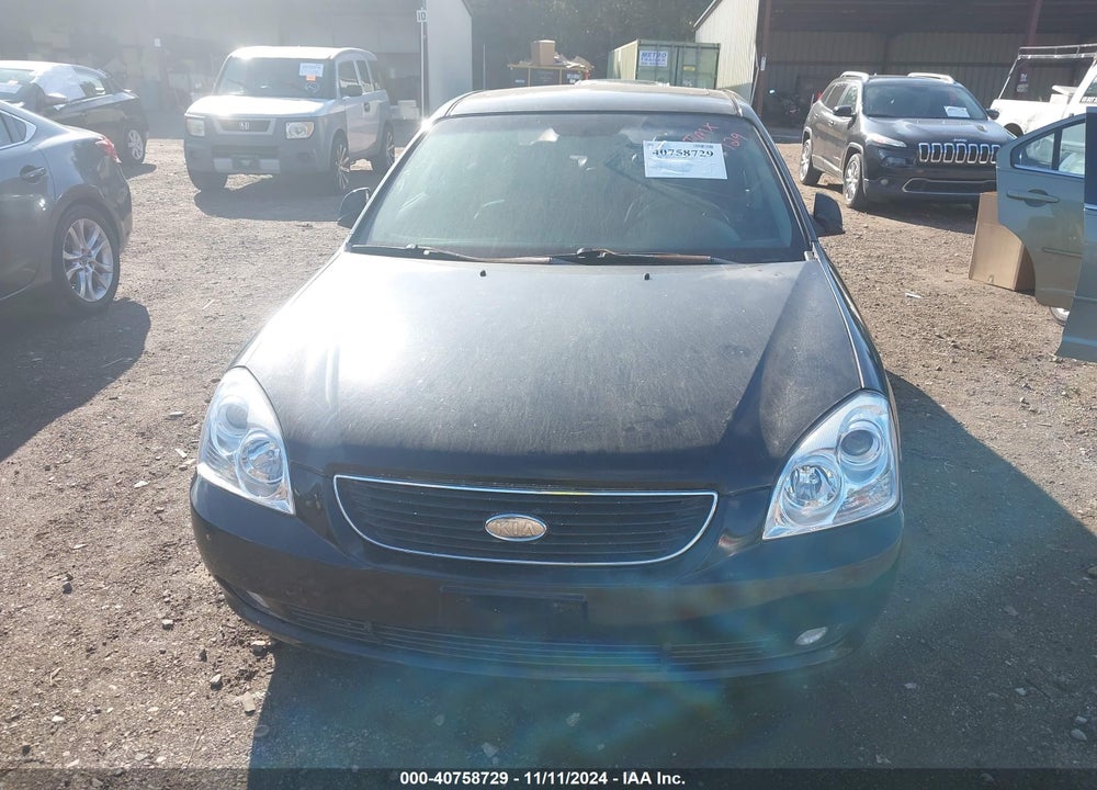 2006 KIA OPTIMA EX V6 (NEW)/LX V6 (NEW) VIN: KNAGE124565069992