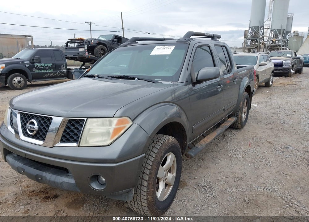 2006 NISSAN FRONTIER LE VIN: 1N6AD07W56C460892