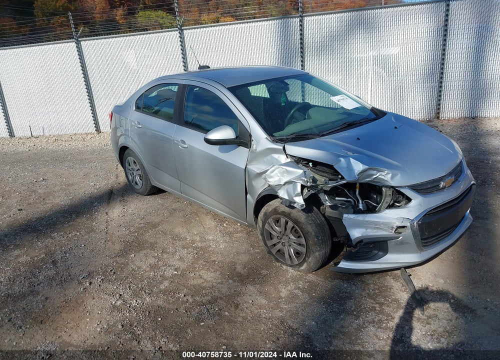 2017 CHEVROLET SONIC LS AUTO VIN: 1G1JB5SH8H4159733