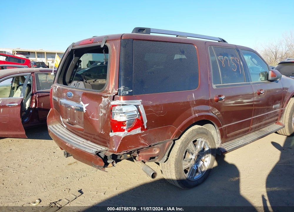 2008 FORD EXPEDITION LIMITED VIN: 1FMFU20598LA59298