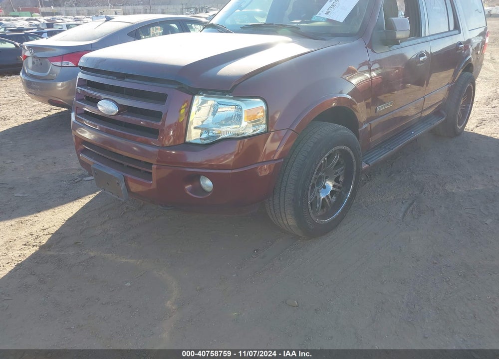 2008 FORD EXPEDITION LIMITED VIN: 1FMFU20598LA59298
