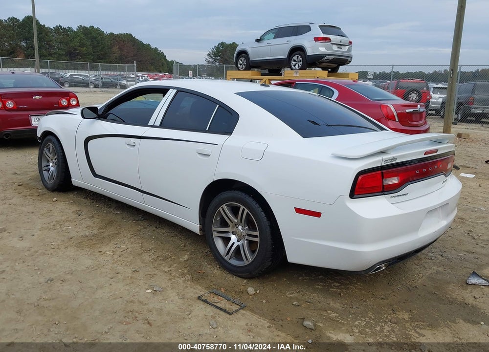 2013 DODGE CHARGER VIN: 2C3CDXHG5DH525315
