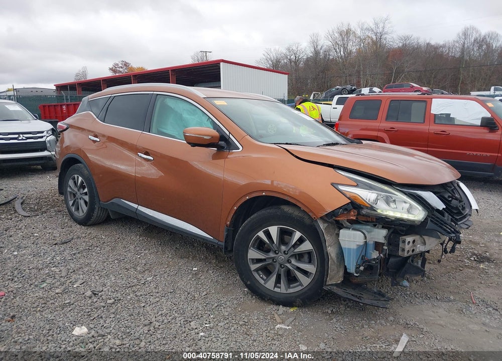 2015 NISSAN MURANO SL VIN: 5N1AZ2MH1FN228442