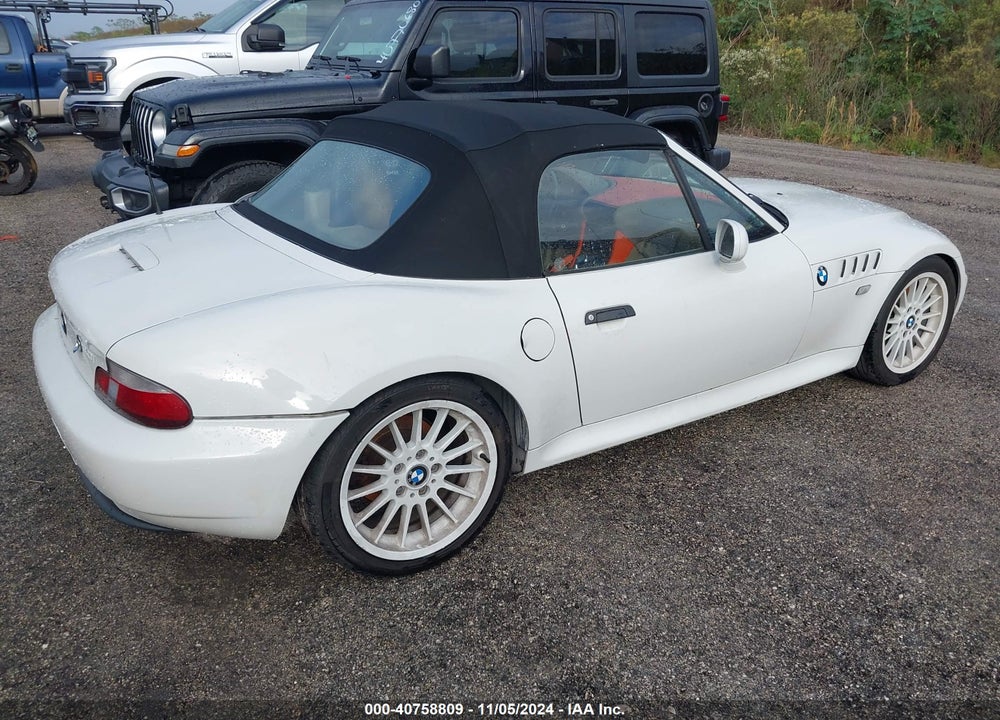 2001 BMW Z3 3.0I VIN: WBACN53471LJ56382