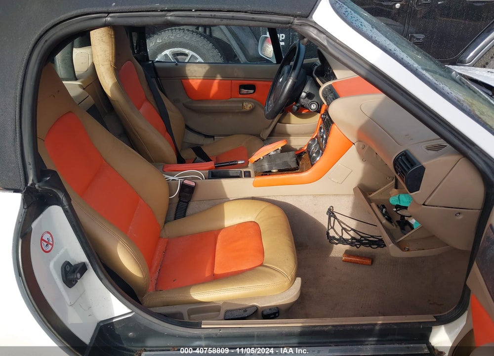 2001 BMW Z3 3.0I VIN: WBACN53471LJ56382