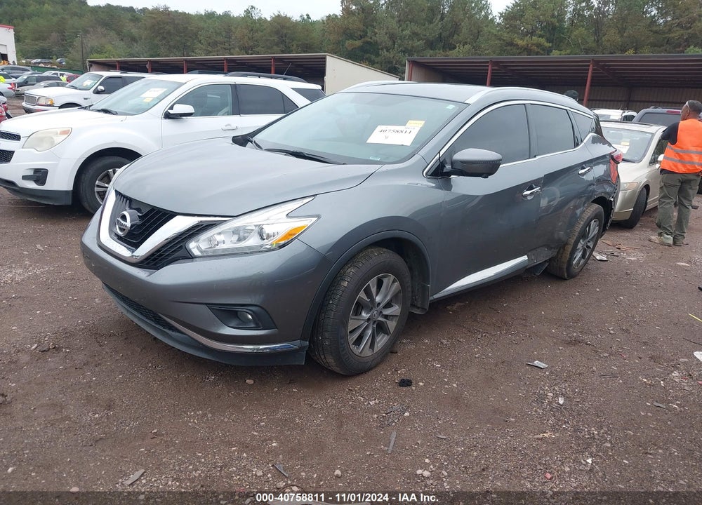 2017 NISSAN MURANO SL VIN: 5N1AZ2MG3HN182963