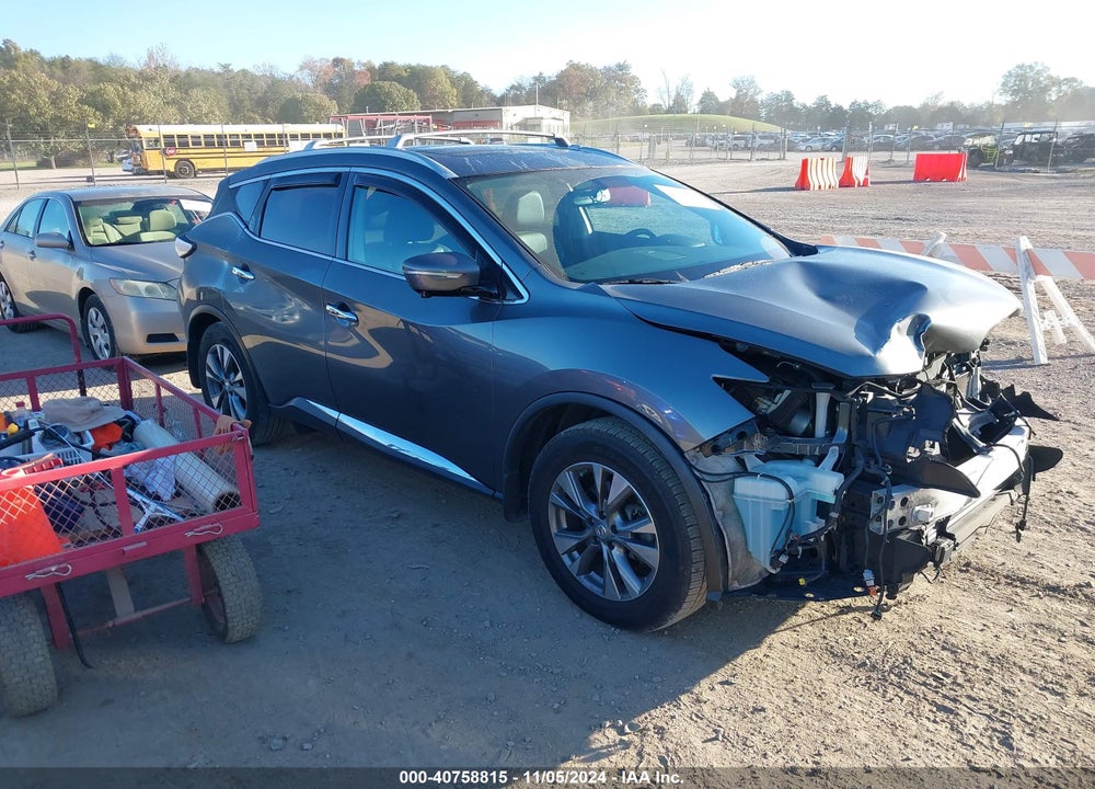 2015 NISSAN MURANO SL VIN: 5N1AZ2MH9FN220041