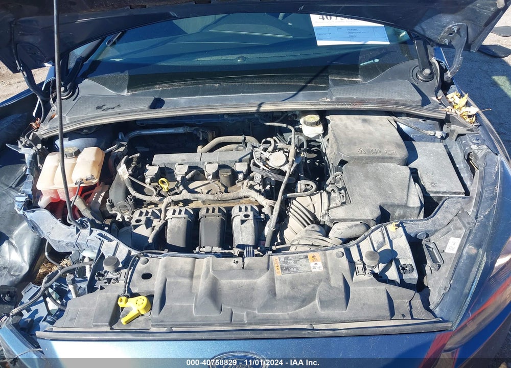 2018 FORD FOCUS SEL VIN: 1FADP3H2XJL223222