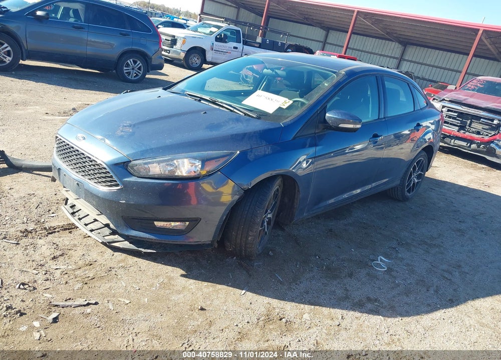 2018 FORD FOCUS SEL VIN: 1FADP3H2XJL223222