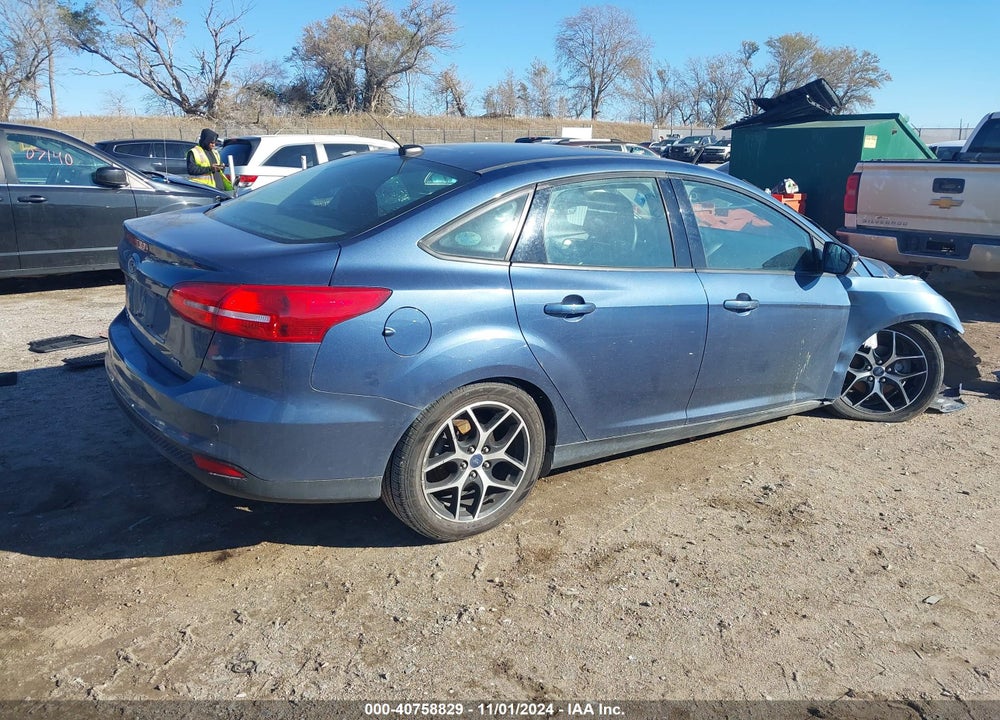 2018 FORD FOCUS SEL VIN: 1FADP3H2XJL223222