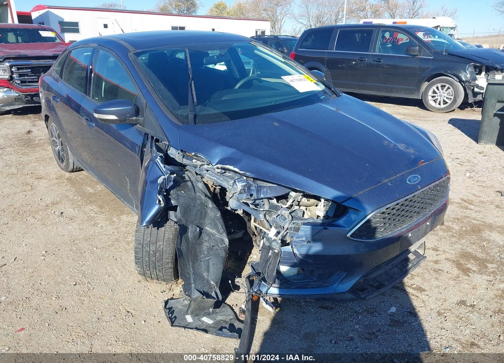 2018 FORD FOCUS SEL VIN: 1FADP3H2XJL223222
