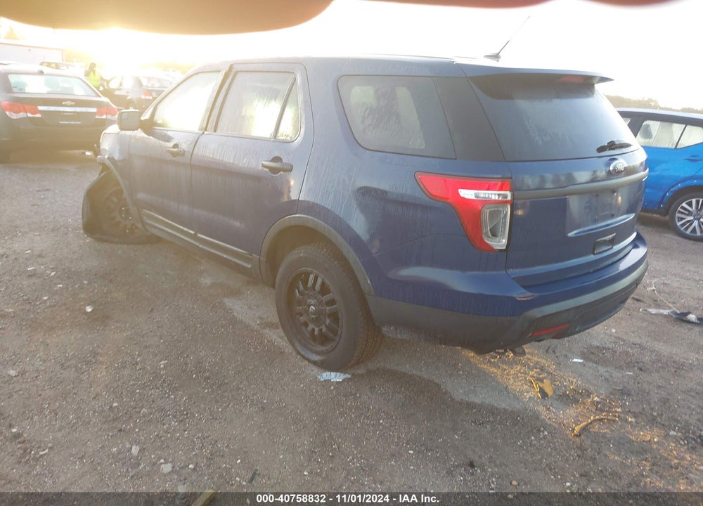 2013 FORD UTILITY POLICE INTERCEPTOR VIN: 1FM5K8AR9DGA38573