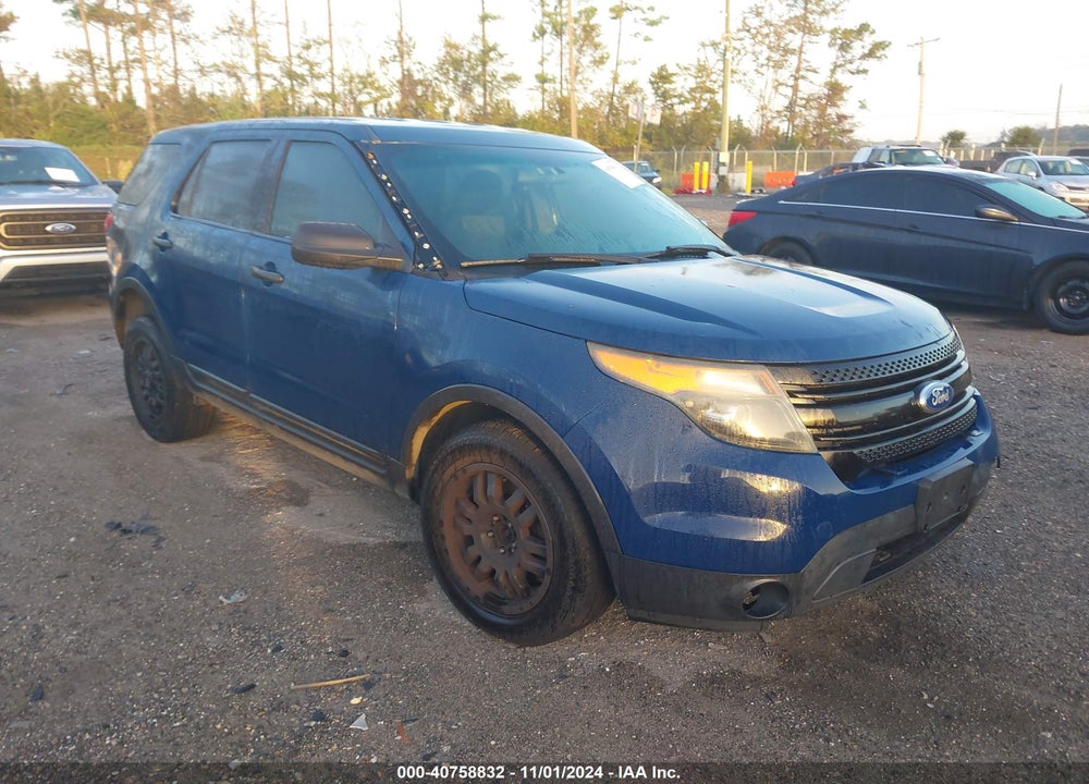 2013 FORD UTILITY POLICE INTERCEPTOR VIN: 1FM5K8AR9DGA38573