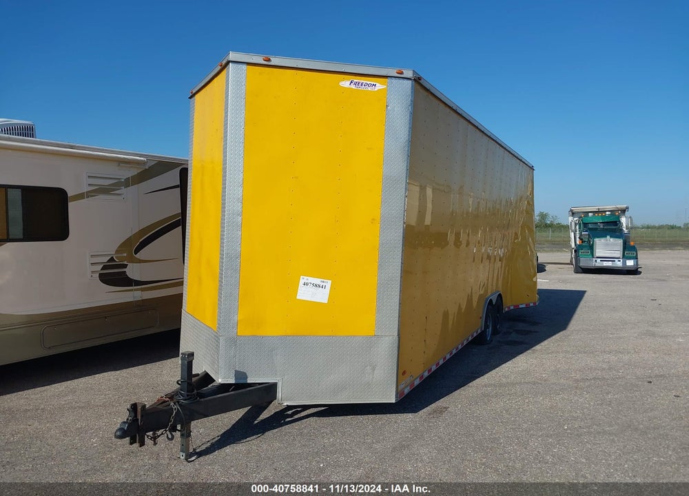 2021 FREEDOM TRAILER VIN: 5WKBE2625M1067671