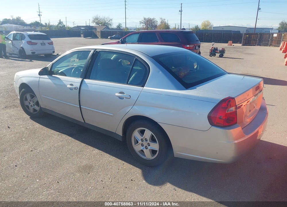 2005 CHEVROLET MALIBU LS VIN: 1G1ZT54815F107308