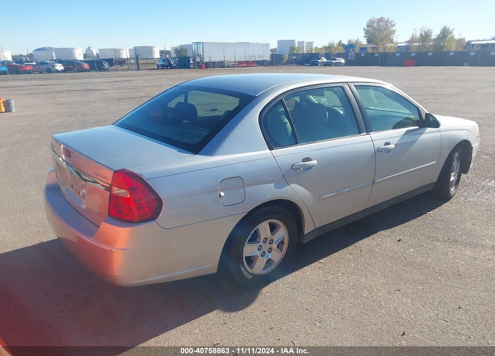 2005 CHEVROLET MALIBU LS VIN: 1G1ZT54815F107308