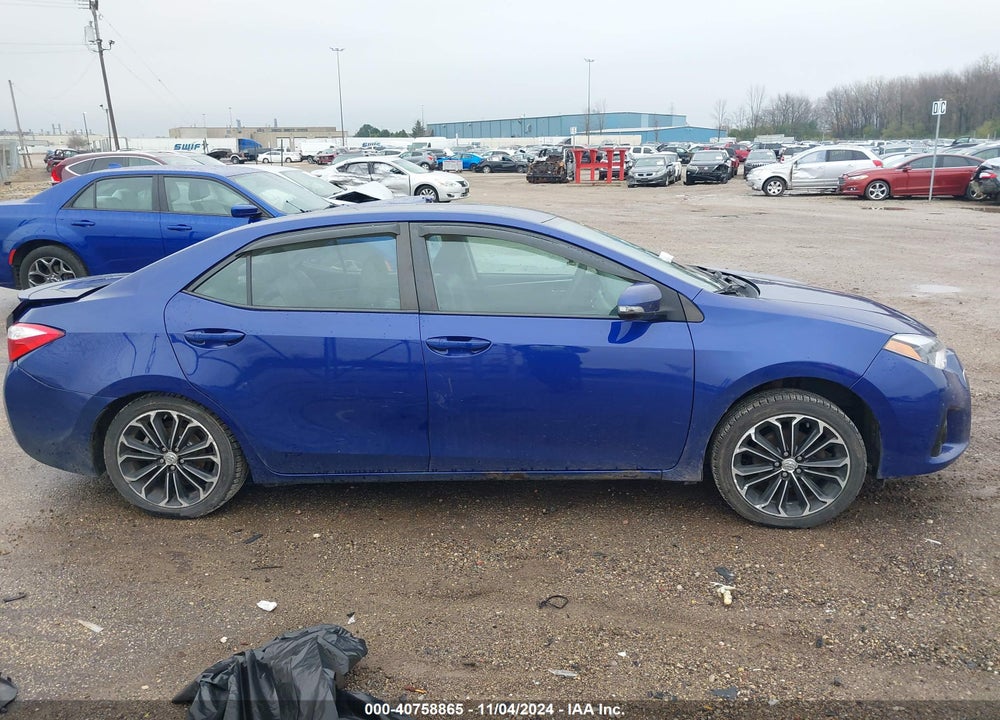 2015 TOYOTA COROLLA S PLUS VIN: 2T1BURHE1FC448294