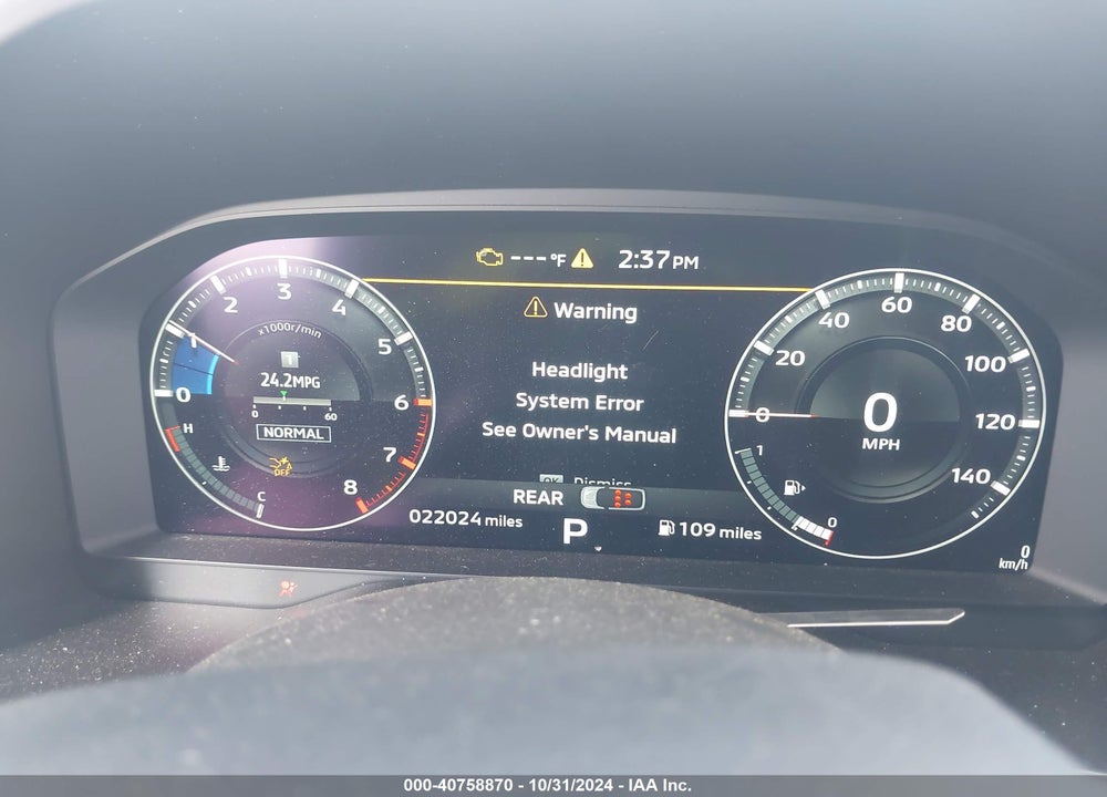 2024 MITSUBISHI OUTLANDER SE 2.5 2WD VIN: JA4J3VA85RZ021376