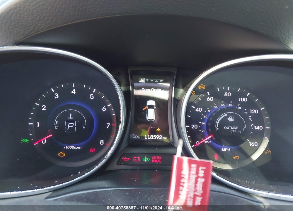 2015 HYUNDAI SANTA FE SPORT 2.4L VIN: 5XYZU3LB3FG278792