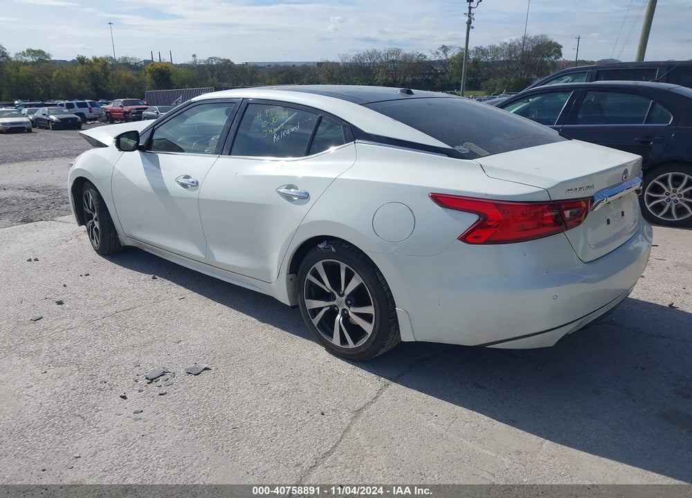 2017 NISSAN MAXIMA VIN: 1N4AA6AP9HC395912
