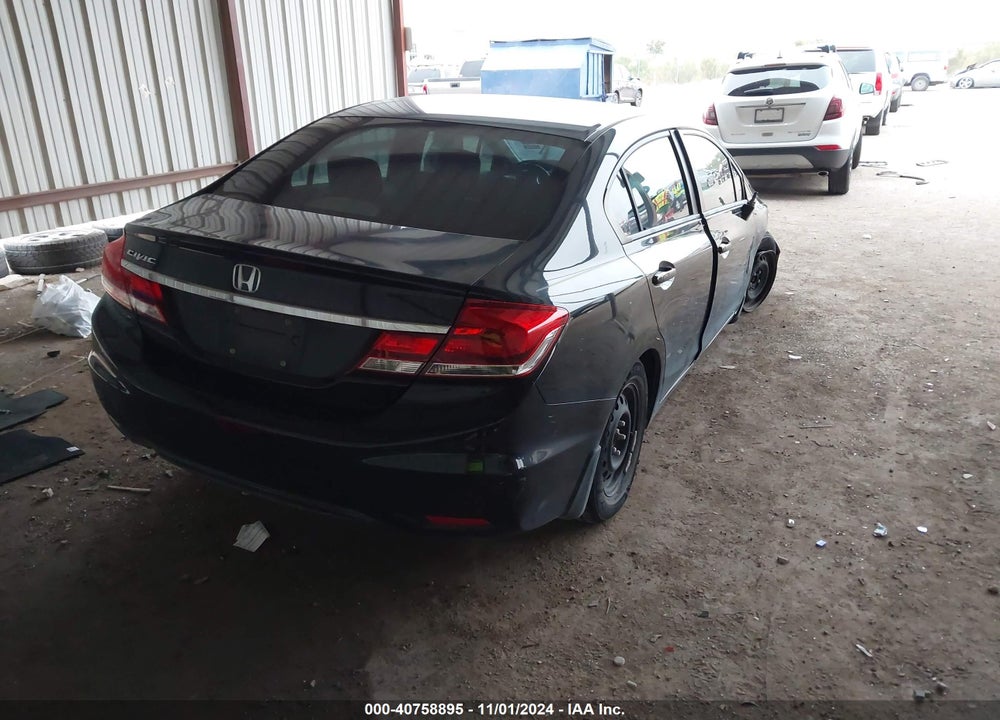 2014 HONDA CIVIC LX VIN: 19XFB2F57EE036740