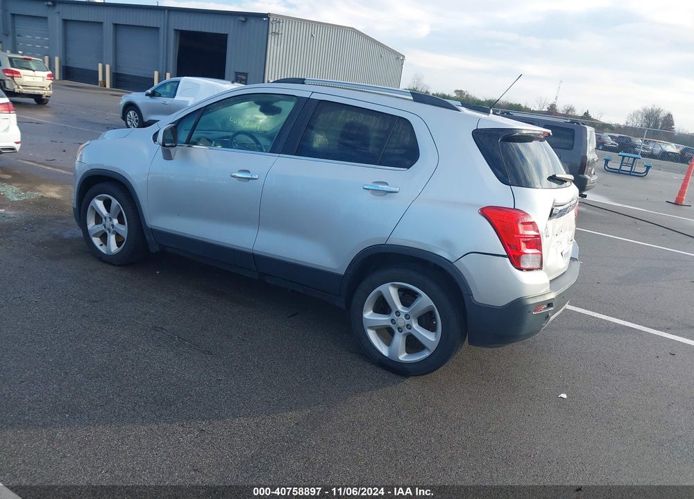 2016 CHEVROLET TRAX LTZ VIN: 3GNCJMSB0GL165163