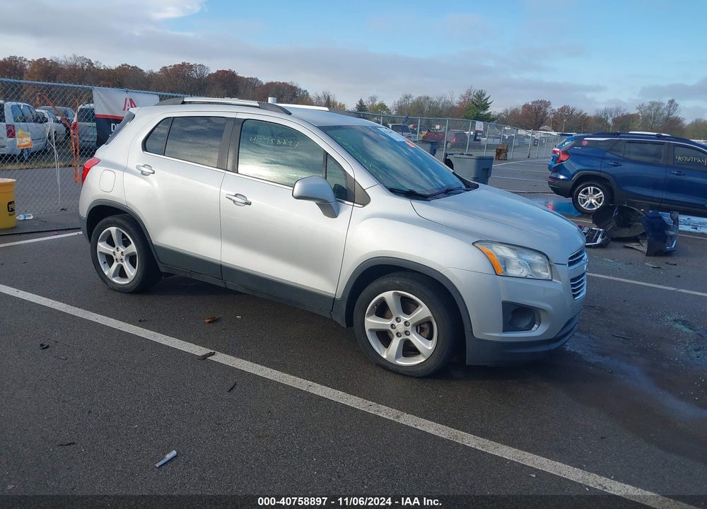 2016 CHEVROLET TRAX LTZ VIN: 3GNCJMSB0GL165163