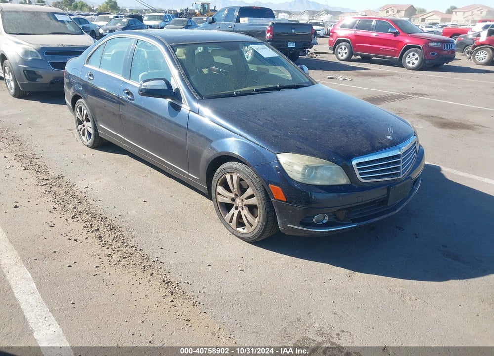 2008 MERCEDES-BENZ C 300 LUXURY/SPORT VIN: WDDGF54X78F071325