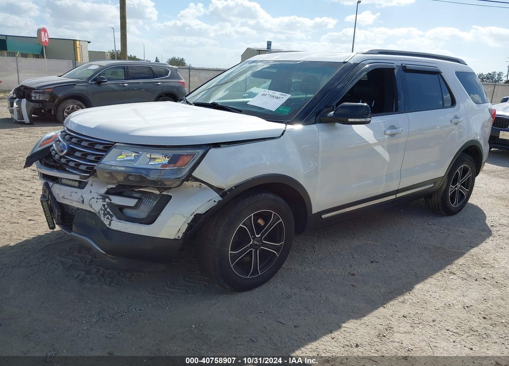 2016 FORD EXPLORER XLT VIN: 1FM5K8D80GGD18745