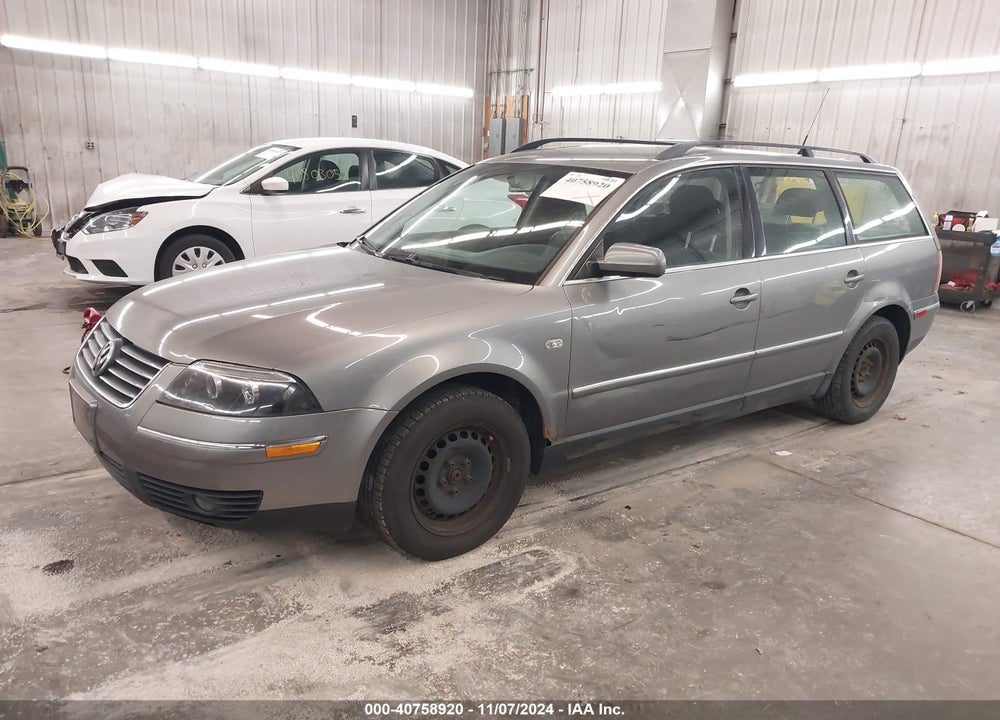 2002 VOLKSWAGEN PASSAT GLS VIN: WVWVD63B42E409005
