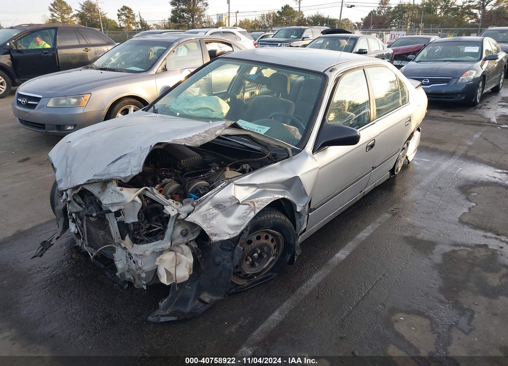 1997 HONDA CIVIC LX VIN: 2HGEJ6671VH563475