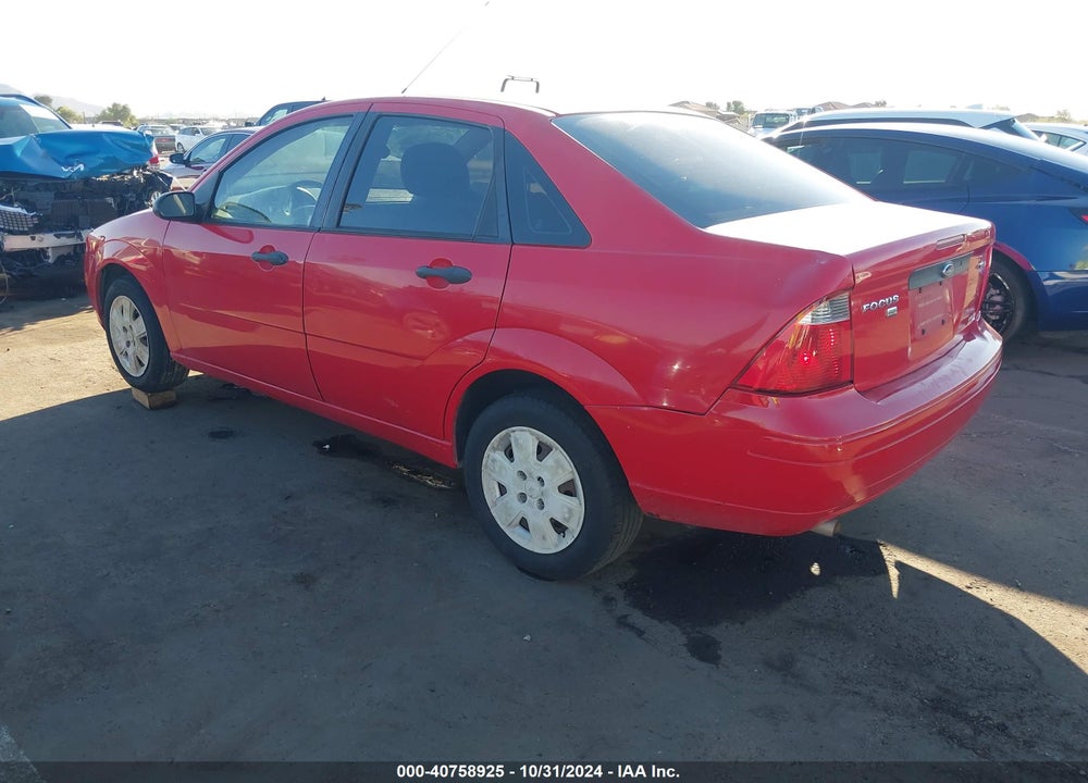 2006 FORD FOCUS ZX4 VIN: 1FAHP34N36W221772