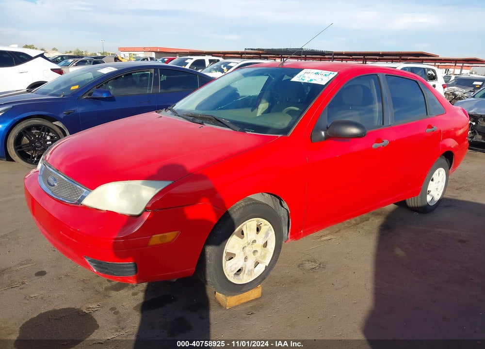 2006 FORD FOCUS ZX4 VIN: 1FAHP34N36W221772