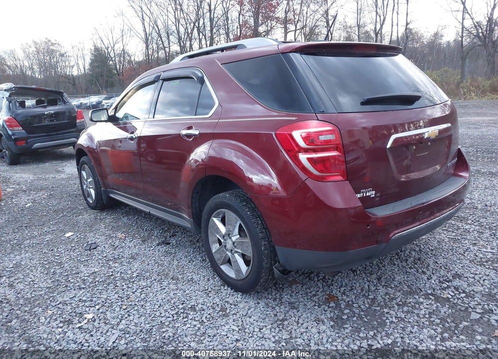 2016 CHEVROLET EQUINOX LTZ VIN: 2GNFLGEK0G6188967