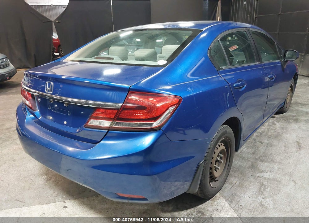 2013 HONDA CIVIC LX VIN: 19XFB2F57DE034808