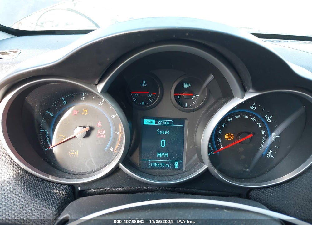 2014 CHEVROLET CRUZE 1LT AUTO VIN: 1G1PC5SBXE7215037
