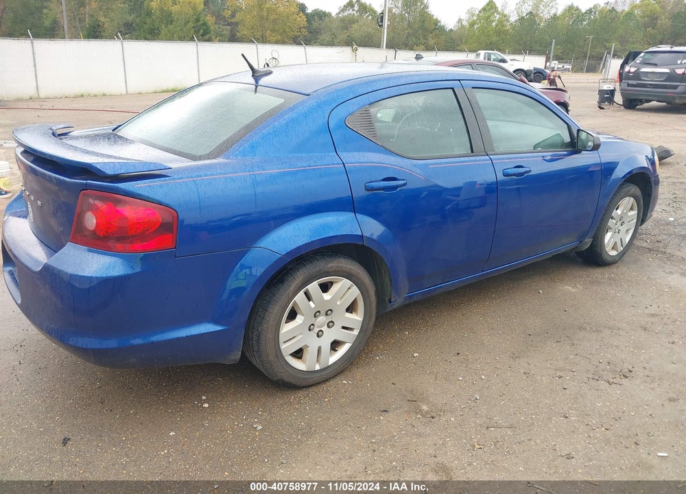 2014 DODGE AVENGER SE VIN: 1C3CDZAB7EN225116