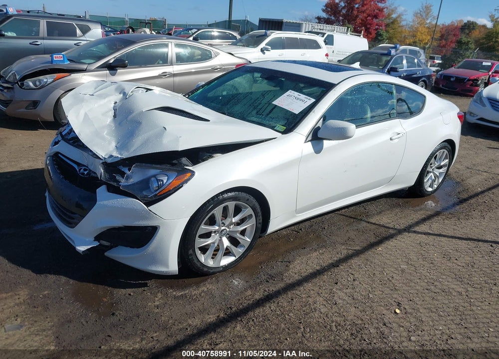 2013 HYUNDAI GENESIS 2.0T PREMIUM VIN: KMHHT6KD4DU097131