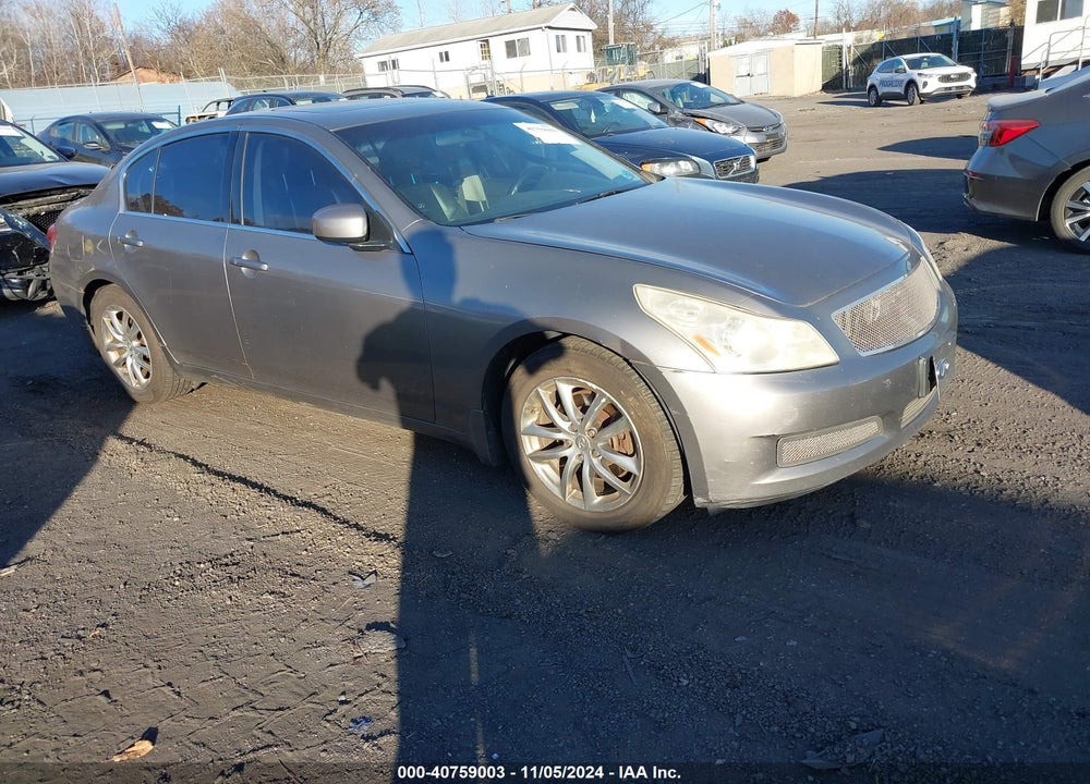 2007 INFINITI G35X VIN: JNKBV61F47M818140