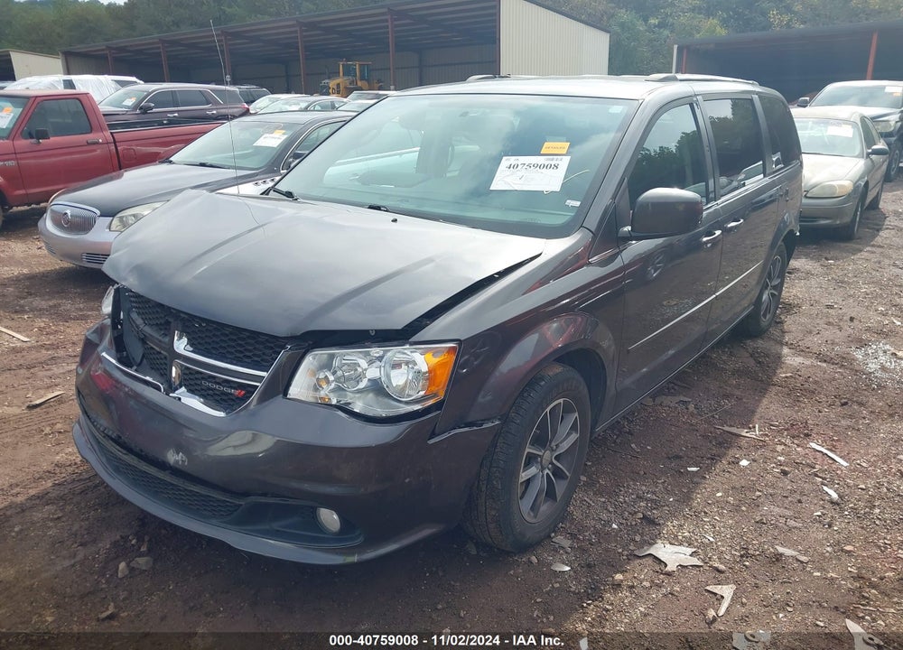 2017 DODGE GRAND CARAVAN SXT VIN: 2C4RDGCG4HR557914