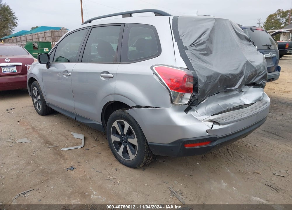 2018 SUBARU FORESTER 2.5I VIN: JF2SJABC9JH611796
