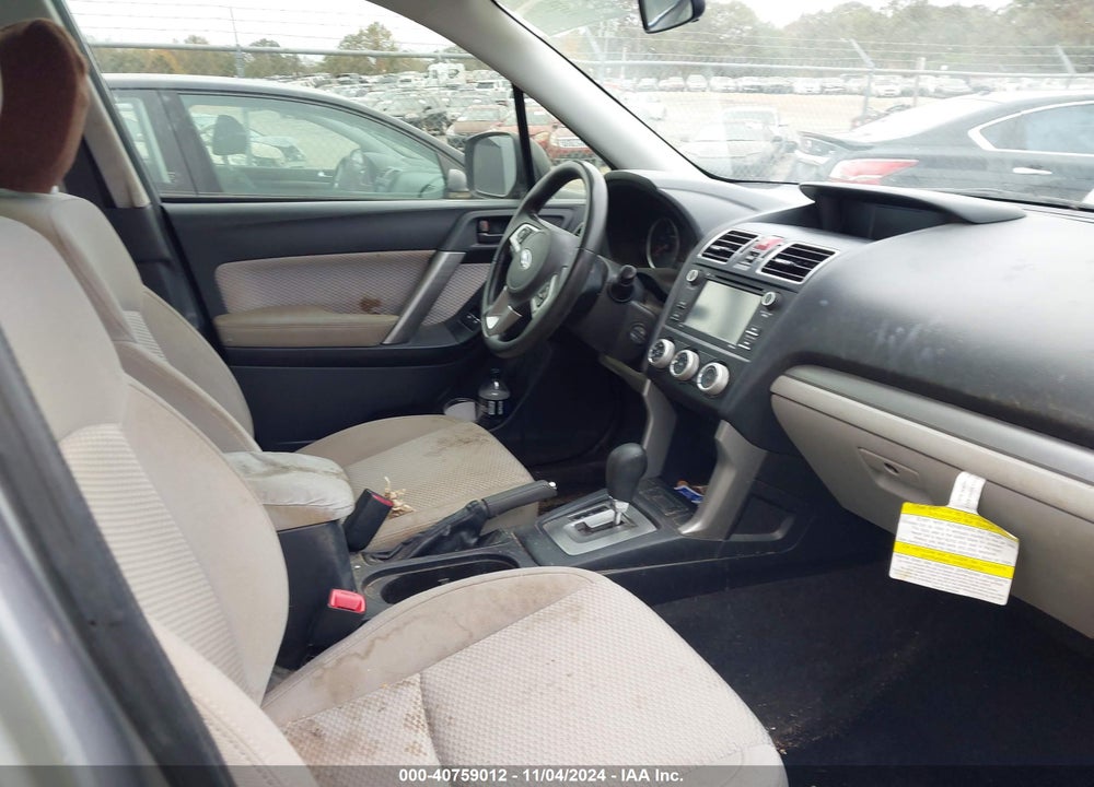 2018 SUBARU FORESTER 2.5I VIN: JF2SJABC9JH611796