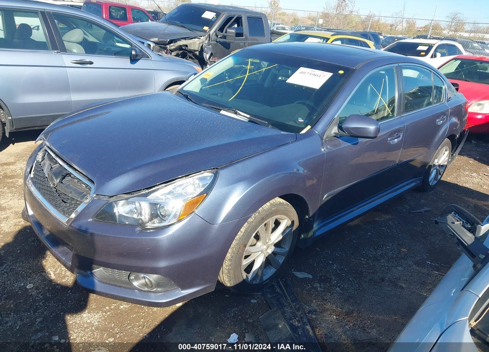 2013 SUBARU LEGACY 2.5I LIMITED VIN: 4S3BMCL67D3041406