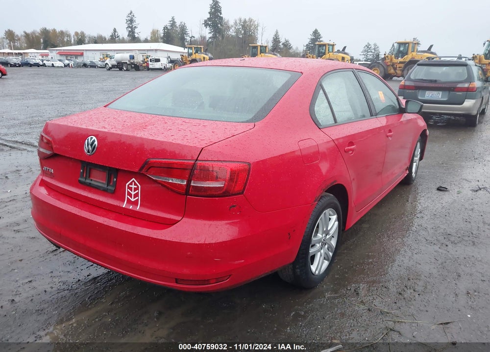 2015 VOLKSWAGEN JETTA 2.0L S VIN: 3VW2K7AJ8FM251256