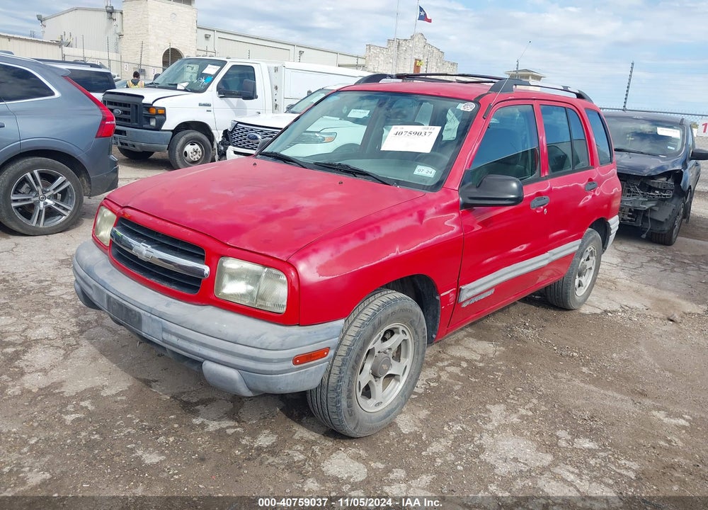 2001 CHEVROLET TRACKER HARD TOP BASE VIN: 2CNBE13C616939874