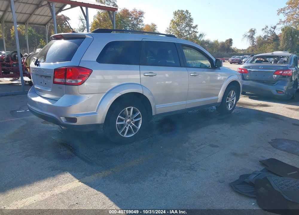 2013 DODGE JOURNEY SXT VIN: 3C4PDCBG7DT710746